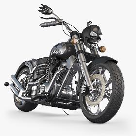 Motorcycle concept 3D model